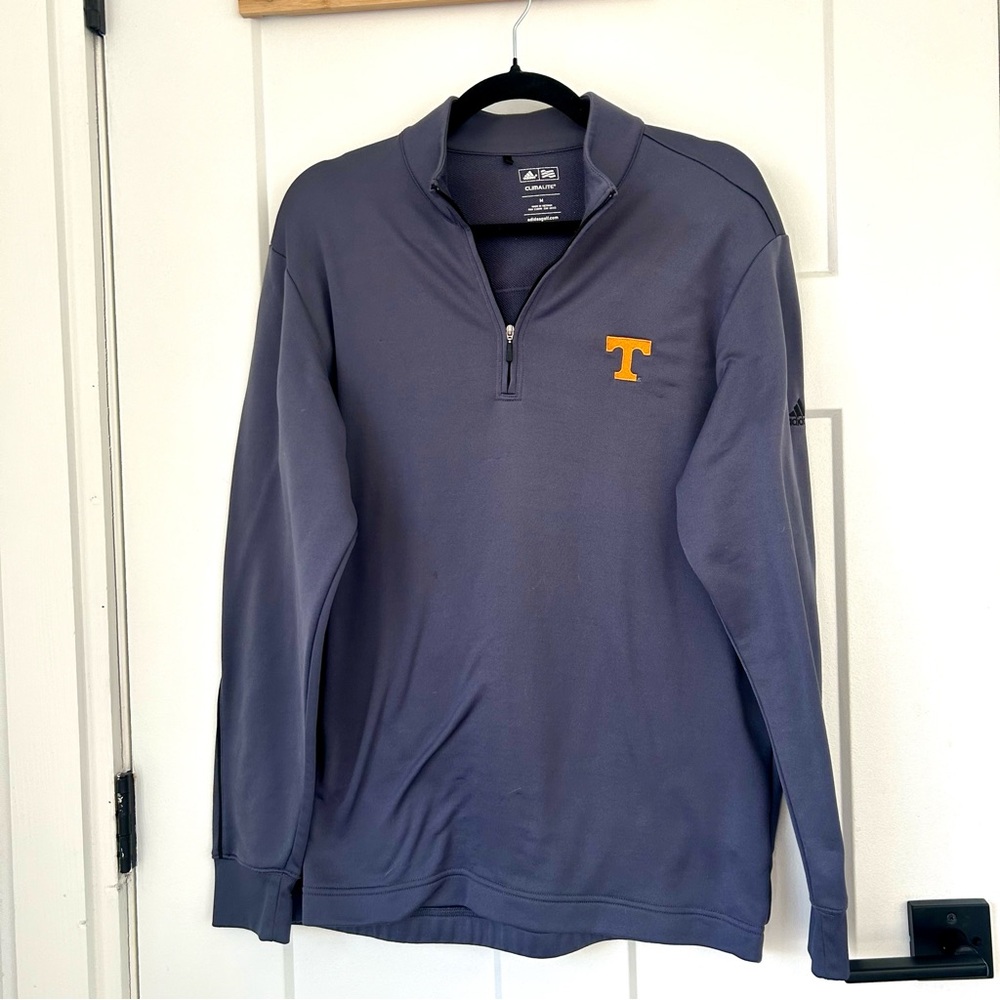 Adidas Climalite Black Pullover University of Tennessee Vols